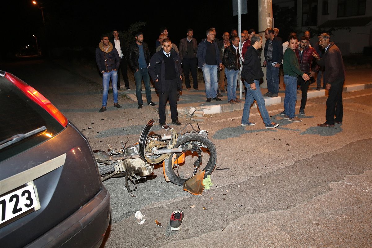 Erzincan\'da Trafik Kazası: 1 Yaralı