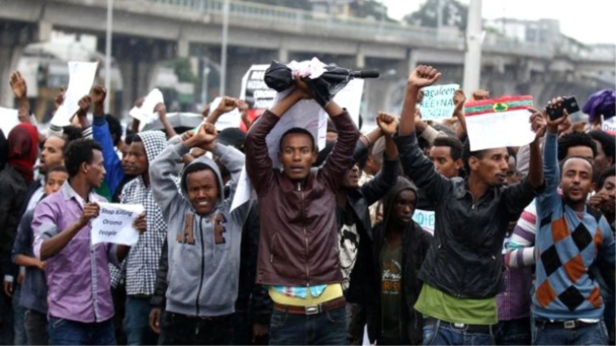 Etiyopyalı Muhalif Göstericiler Türk Firmalarına Saldırdı
