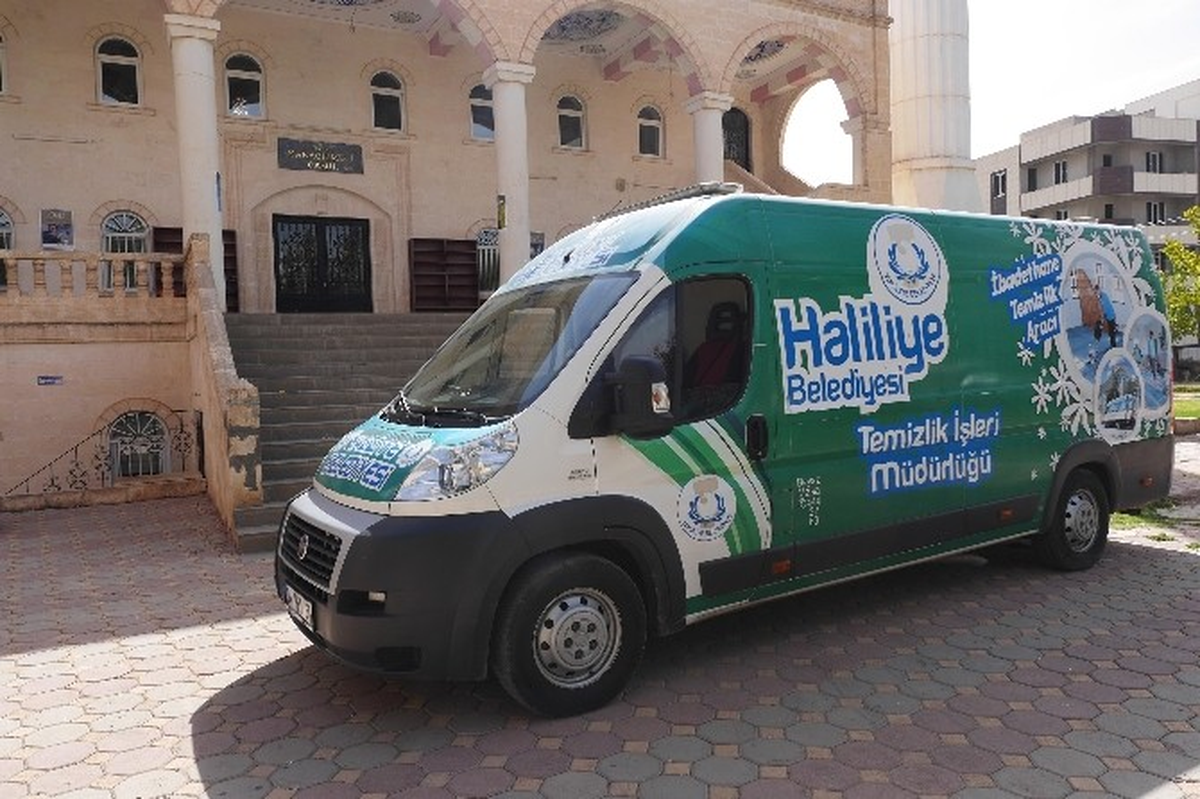 Haliliye Belediyesi\'nden Camilere Özel Temizlik
