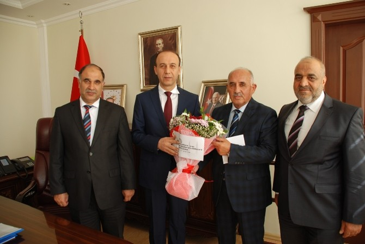 İl Müftülüğü\'nden Vali Erin\'e Camiler ve Din Görevlileri Haftası Ziyareti