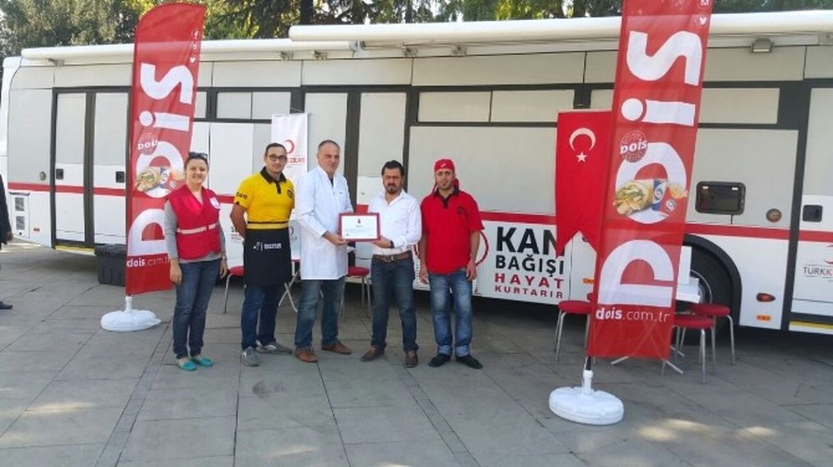 Kan Bağışlayanlara Döner İkramı