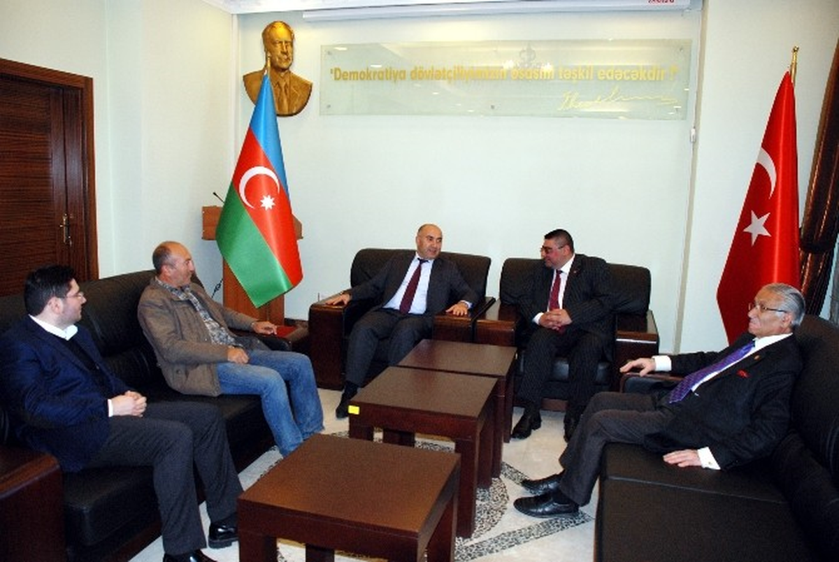 Kkdgc Başkanı Daşdelen\'den Azerbaycan Kars Başkonsolosu Guliyev\'e Ziyaret