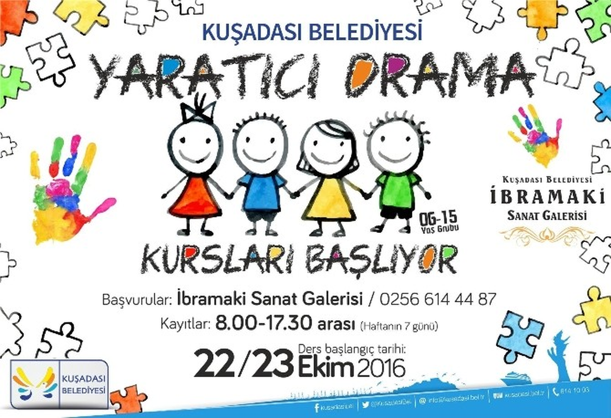 Kuşadası\'nda Drama Eğitimi Başvuruları Başladı