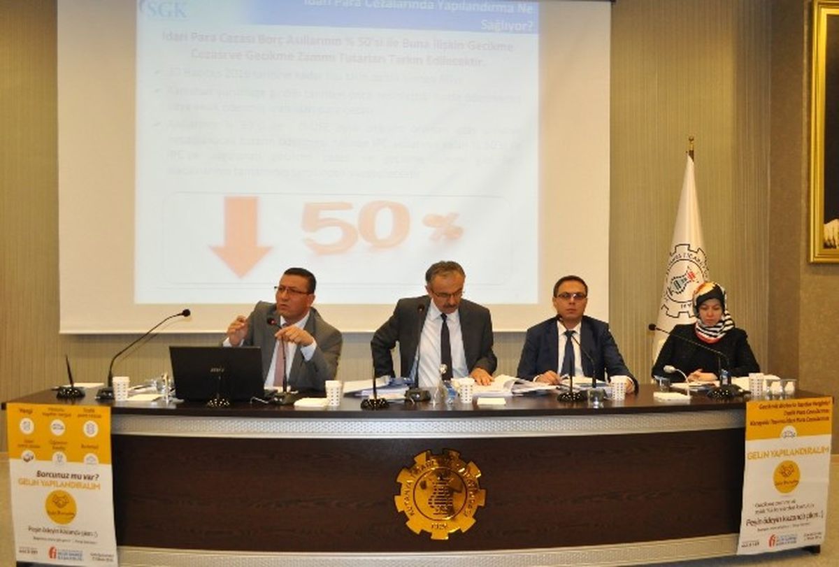 Kutso Üyelerine \'Alacakların Yeniden Yapılandırılması\' Bilgisi