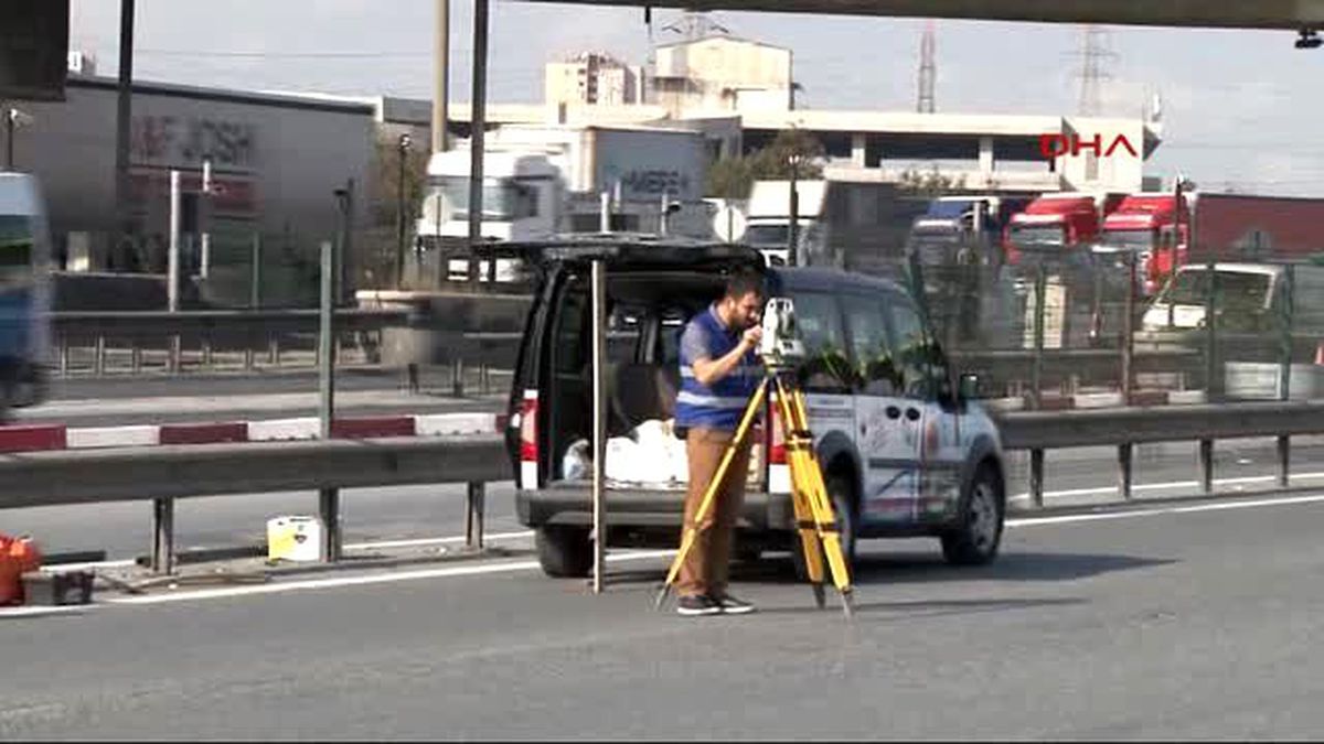 Mahmutbey Gişelerinde "Serbest Geçiş Sistemi" İçin Çalışmalar Başladı