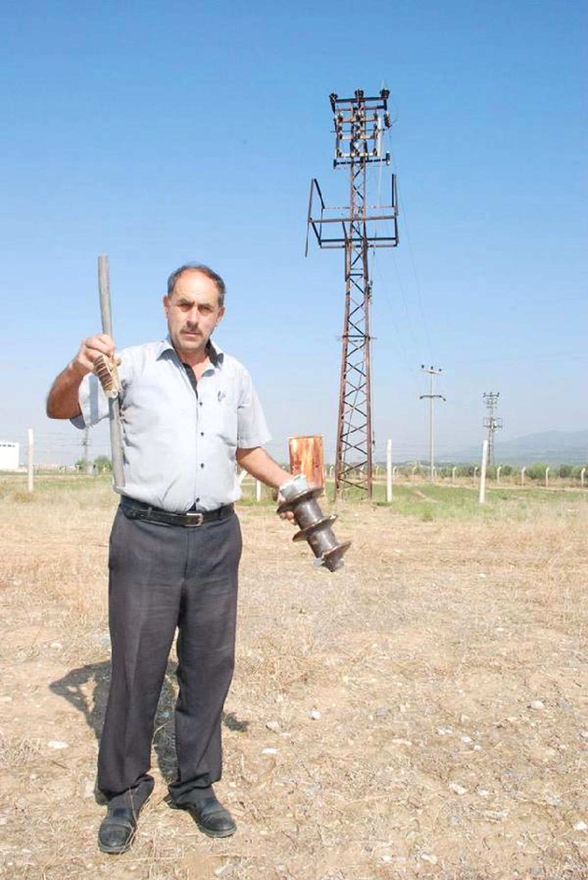 O Çiftçinin Bu Kez Diğer Tarlasındaki Trafo Çalındı