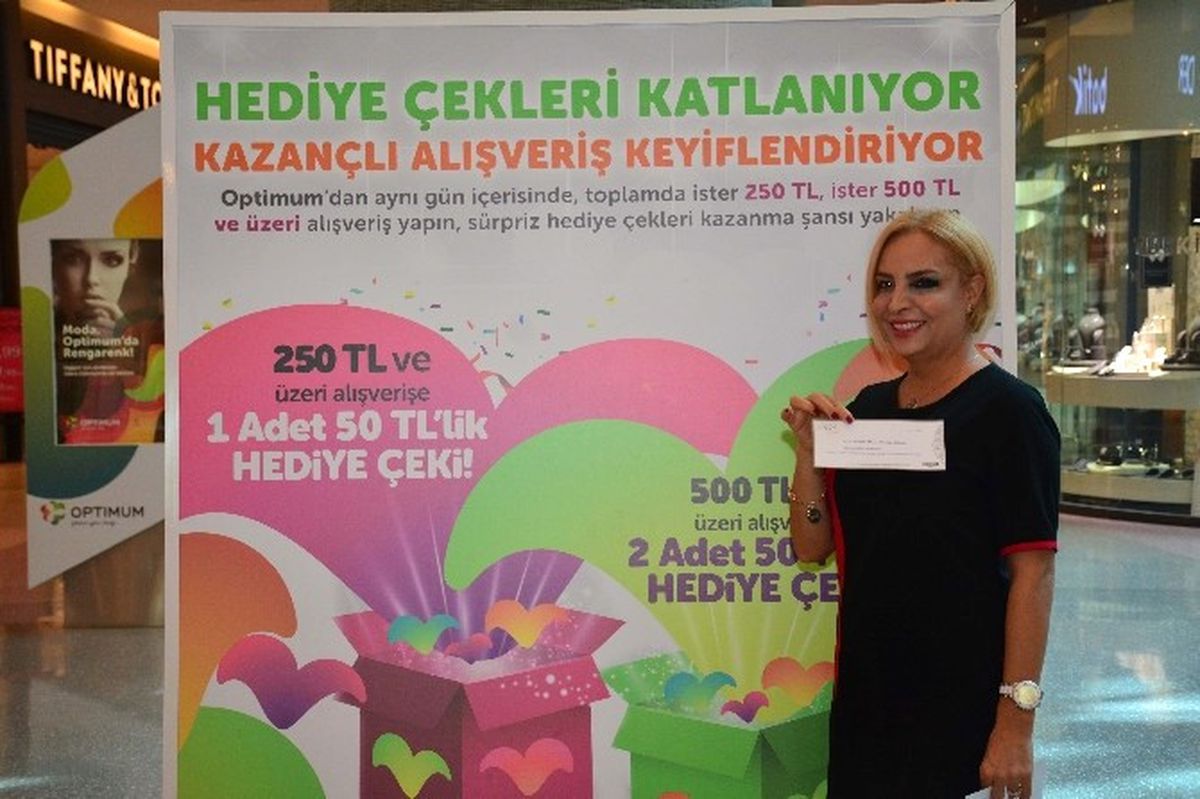 Optimum\'da Hediye Yağmuru