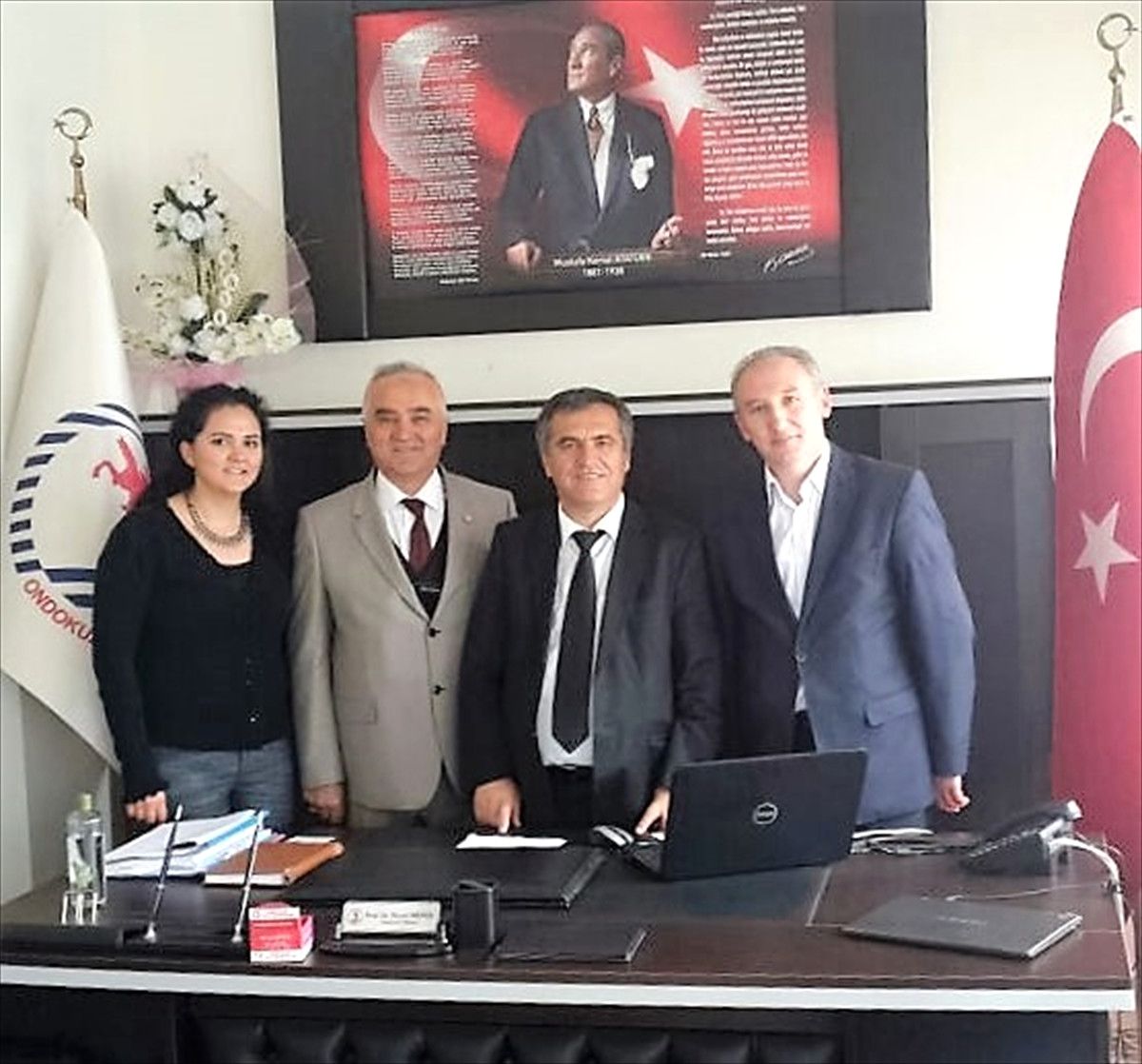 Thk Şube Başkanı İşçimen, Kavak Myo\'da