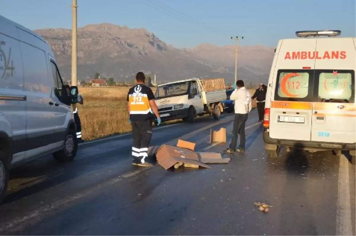 Yolun Karşısına Geçerken Otomobil Çarpan Çiftçi Öldü