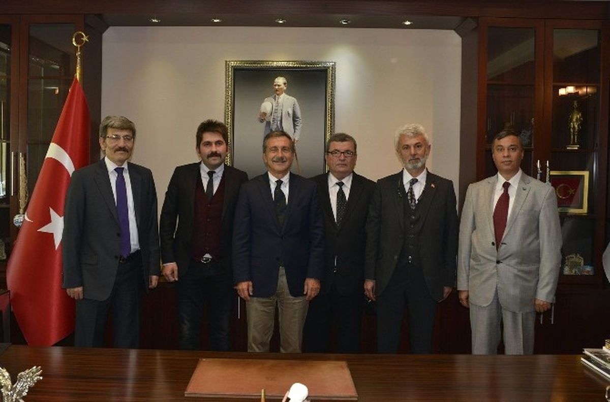 Anadolu Kültür Derneği\'nden Başkan Ataç\'a Ziyaret