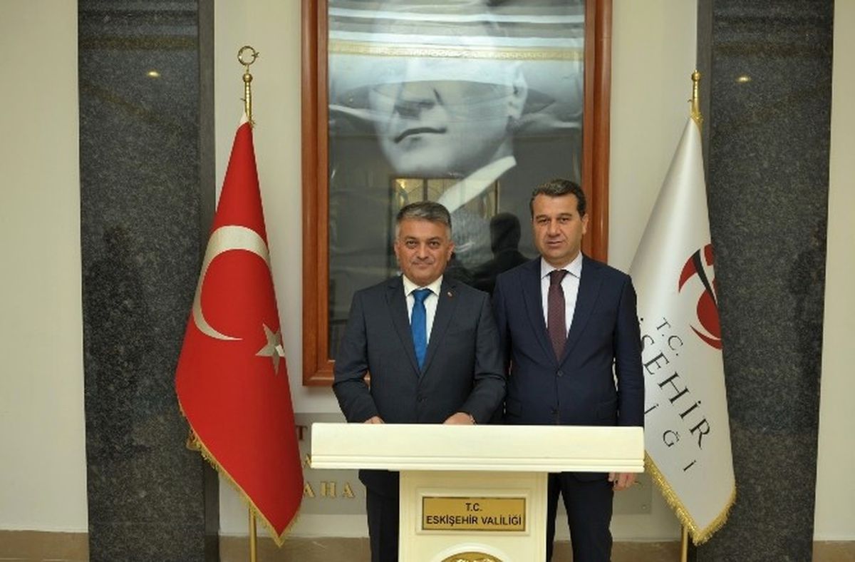 Balıkesir Valisi Yazıcı\'dan Vali Çelik\'e Ziyaret