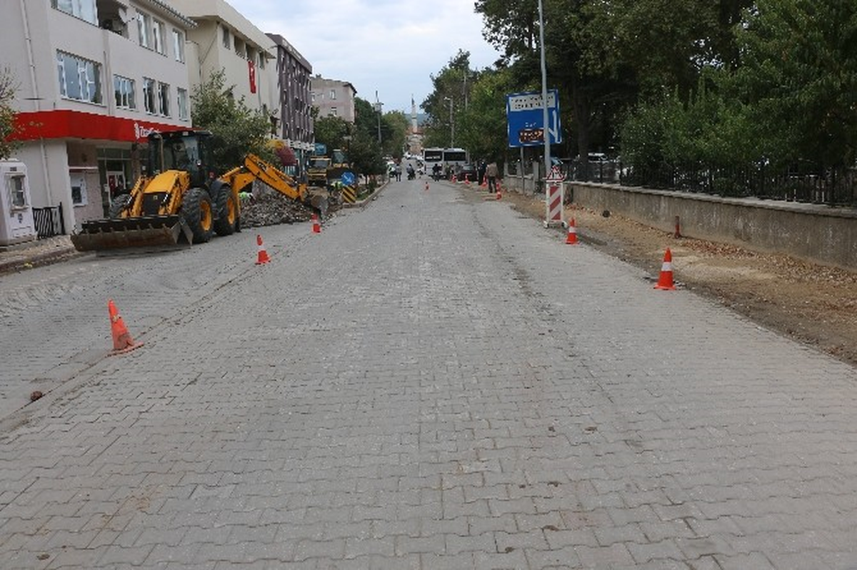 Bayramiç\'te Altyapı Çalışmaları