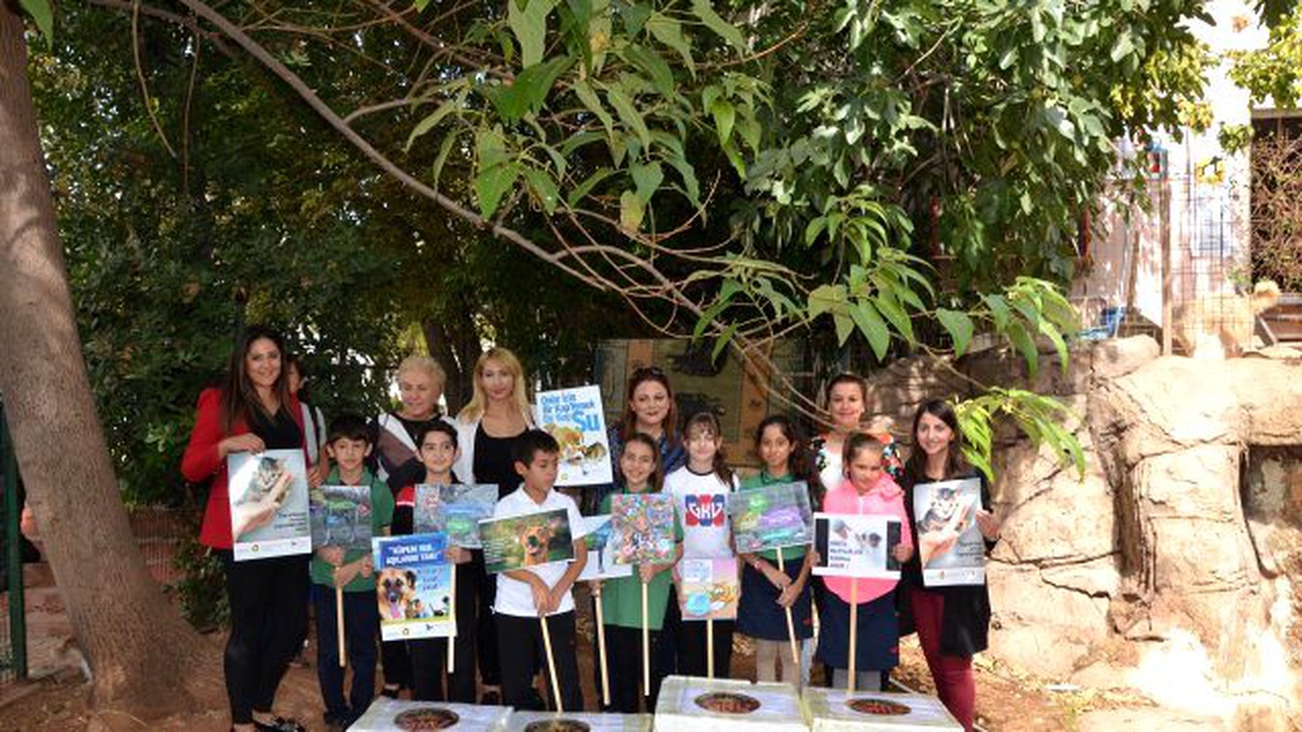 Gaziantep Kolej Vakfı Öğrencileri hayvan barınaklarını ziyaret etti