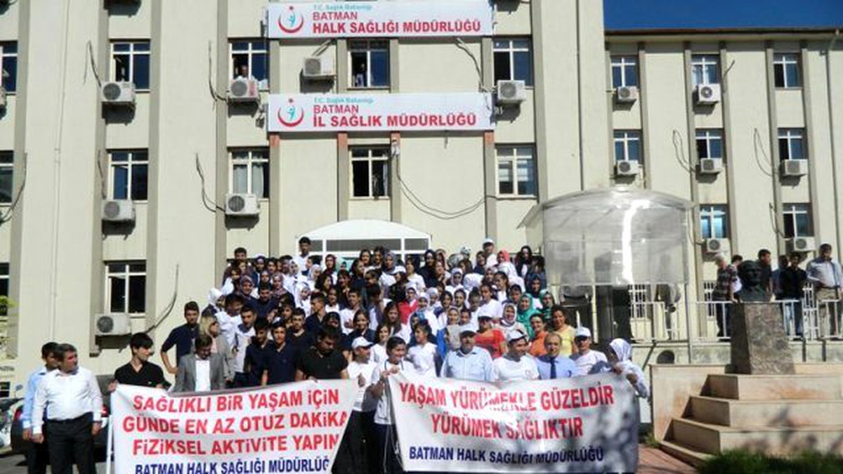 Halk Sağlığı Müdürlüğünden Sağlıklı Yürüyüş Uyarısı