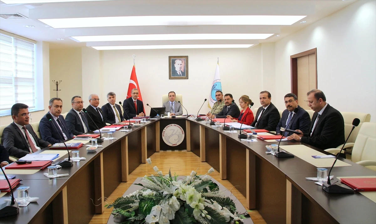 Kilis 7 Aralık Üniversitesinde Güvenlik Toplantısı