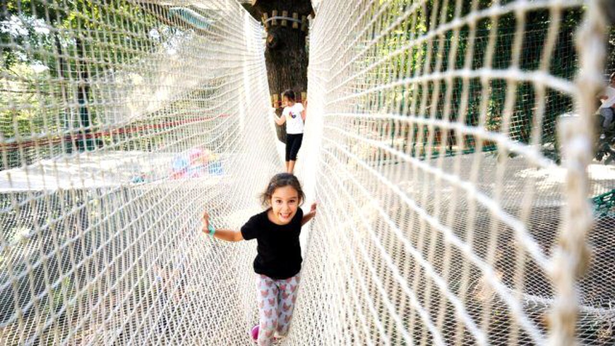 Macera Parkı\'nı 50 Bin Kişi Ziyaret Etti