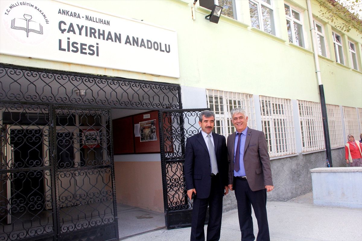 Nallıhan Milli Eğitim Müdürü Benlice, Okulları Ziyaret Etti