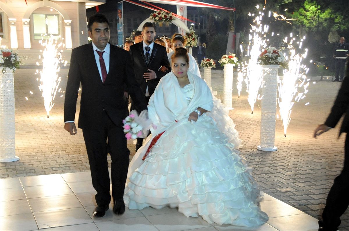Samsun\'da Romanlara Toplu Nikah