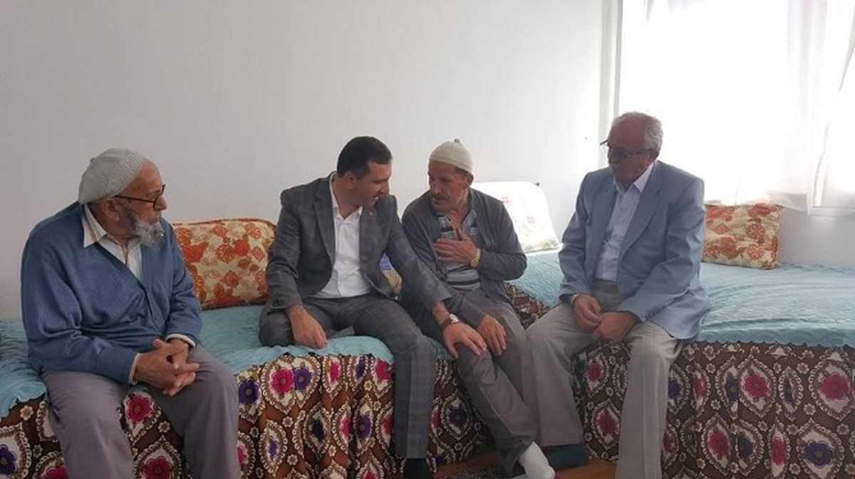 Sarıcaoğlu\'ndan Hacılara \'Hayırlı Olsun\' Ziyareti