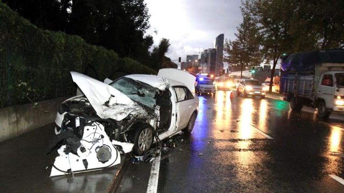 Sarıyer\'de Trafik Kazası