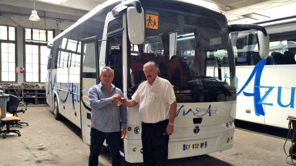 TEMSA\'dan Fransa\'ya 45 okul otobüsü