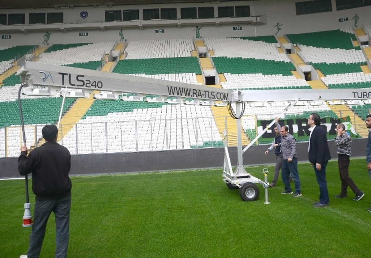 Timsah Arena\'da Solar Sistem Devreye Girdi