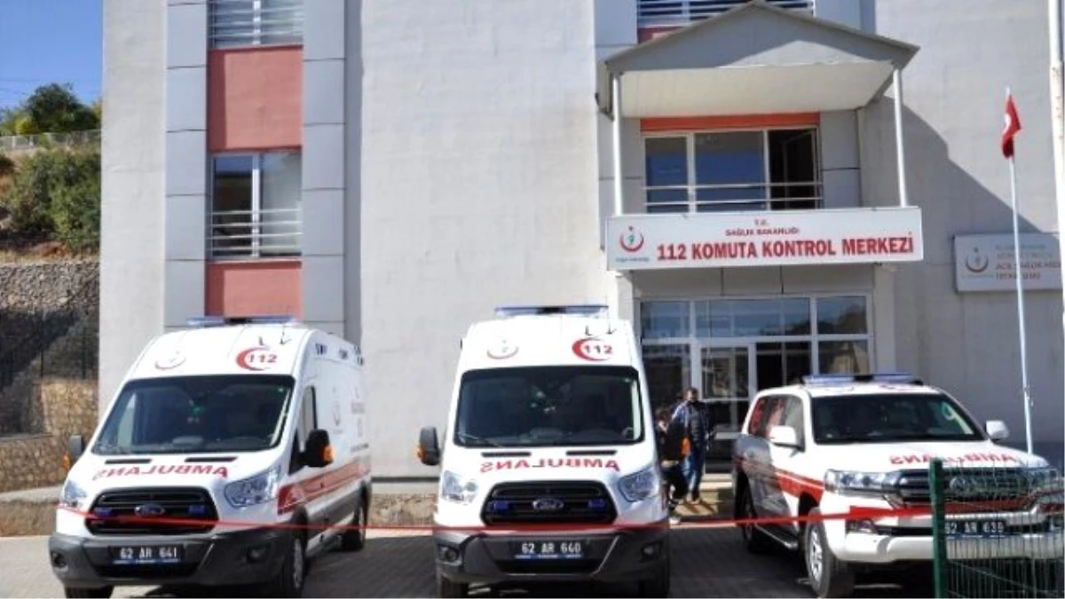 Görüntülü Haber) Tunceli\'de 1\'i Zırhlı 3 Ambulans Hizmete Girdi