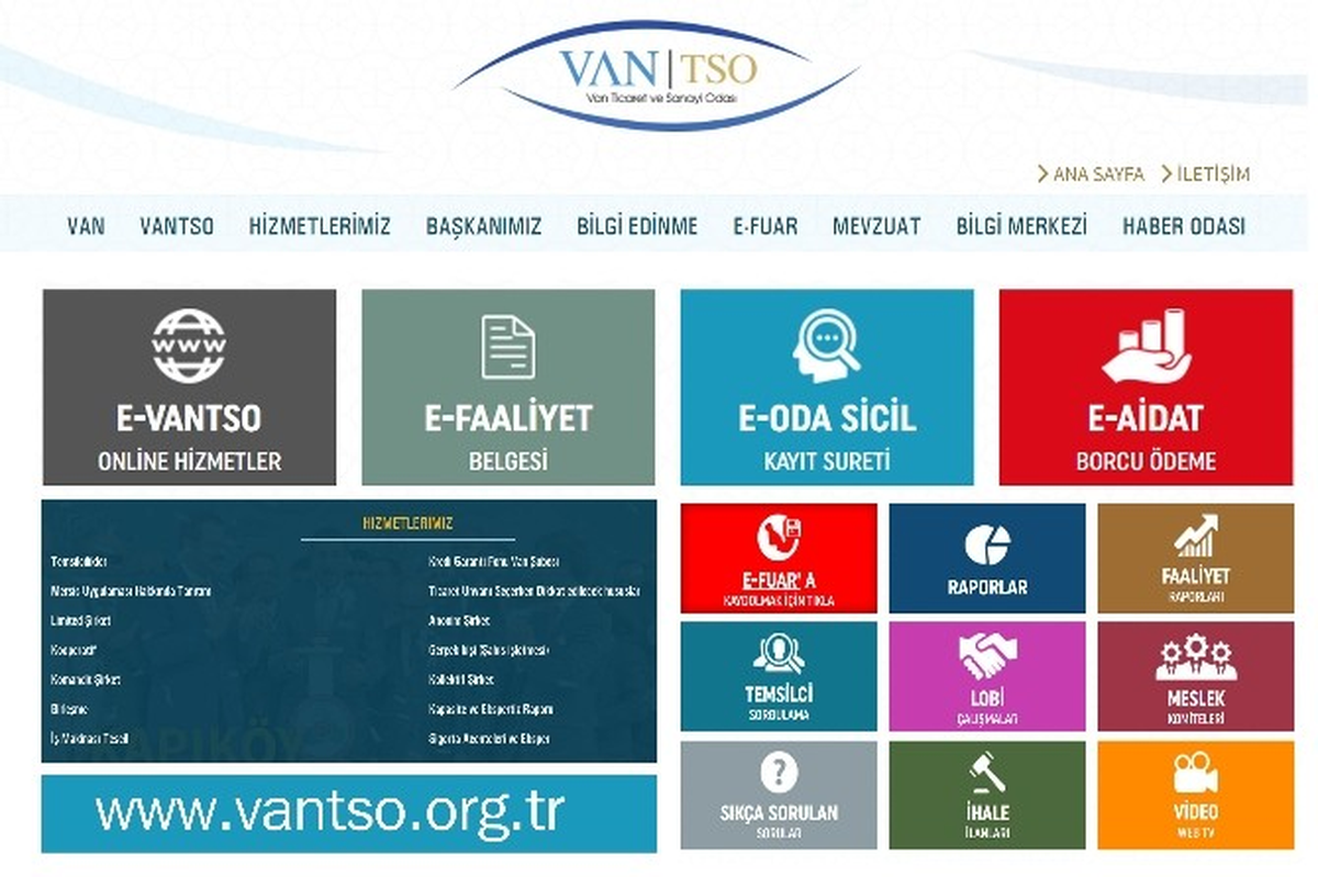 Van Tso\'da Online Hizmet Dönemi