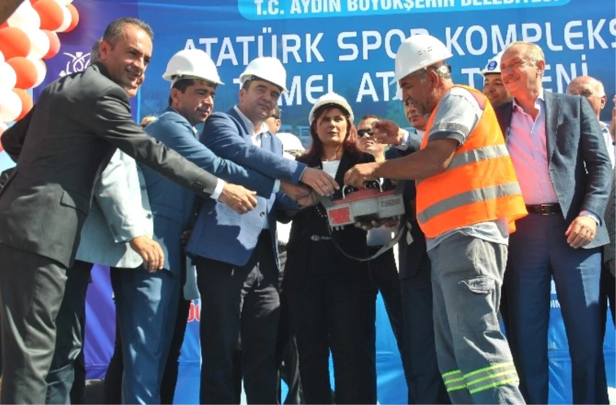 Aydın Büyükşehir Belediyesi Spor ve Sosyal Tesisleri\'nin Temeli Atıldı