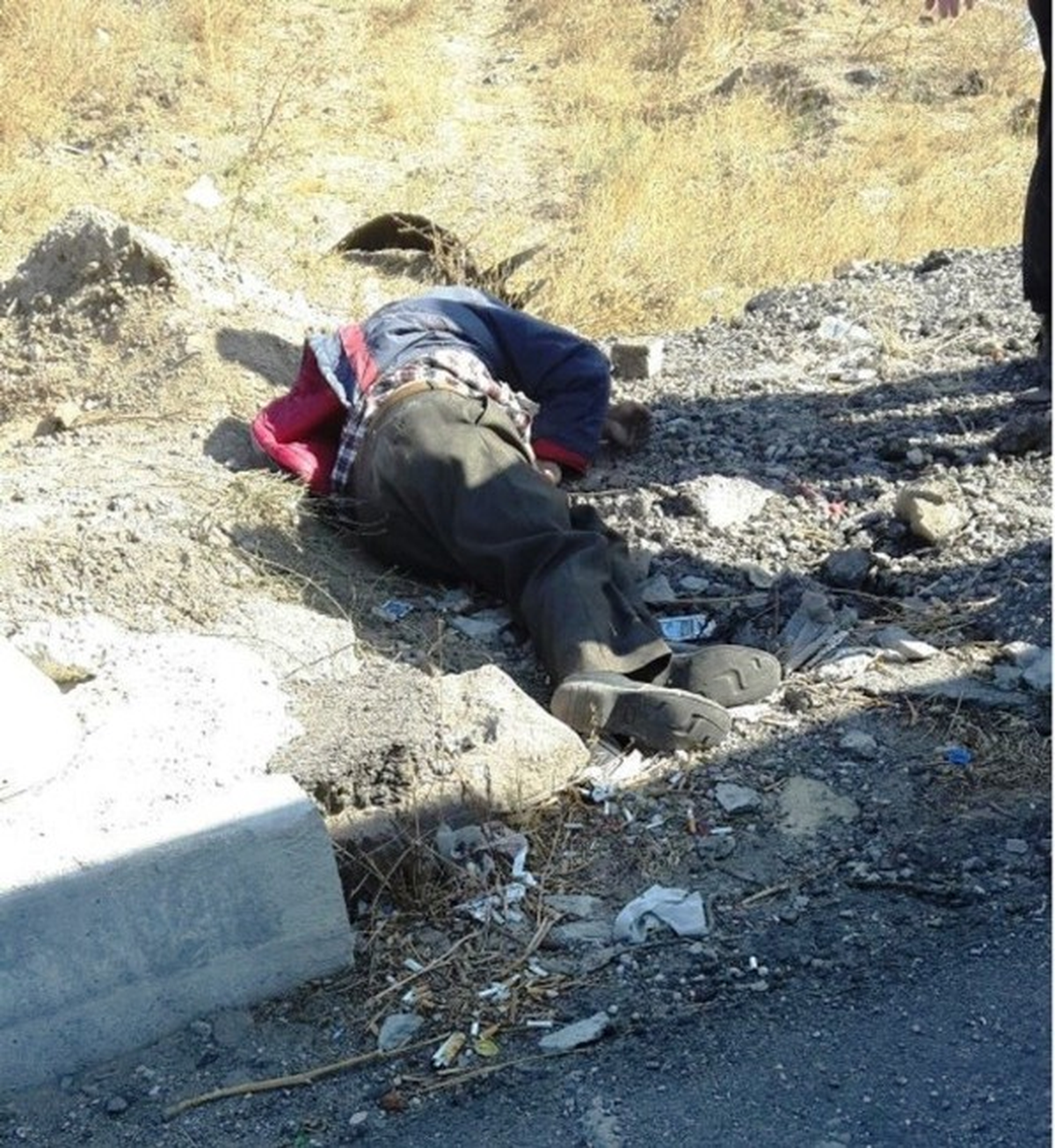 Ayvalık\'ta Yol Kenarında Ceset Bulundu
