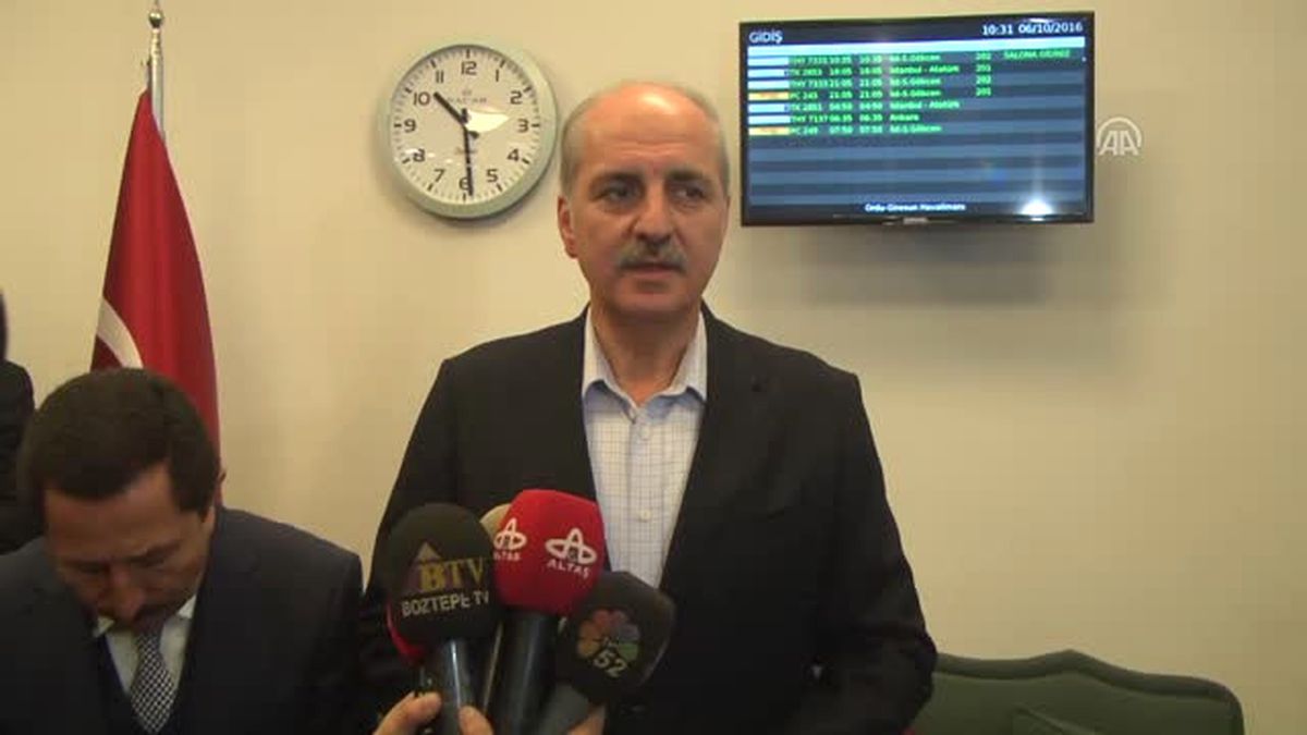 Başbakan Yardımcısı Kurtulmuş - Atme Çadır Kentindeki Patlama