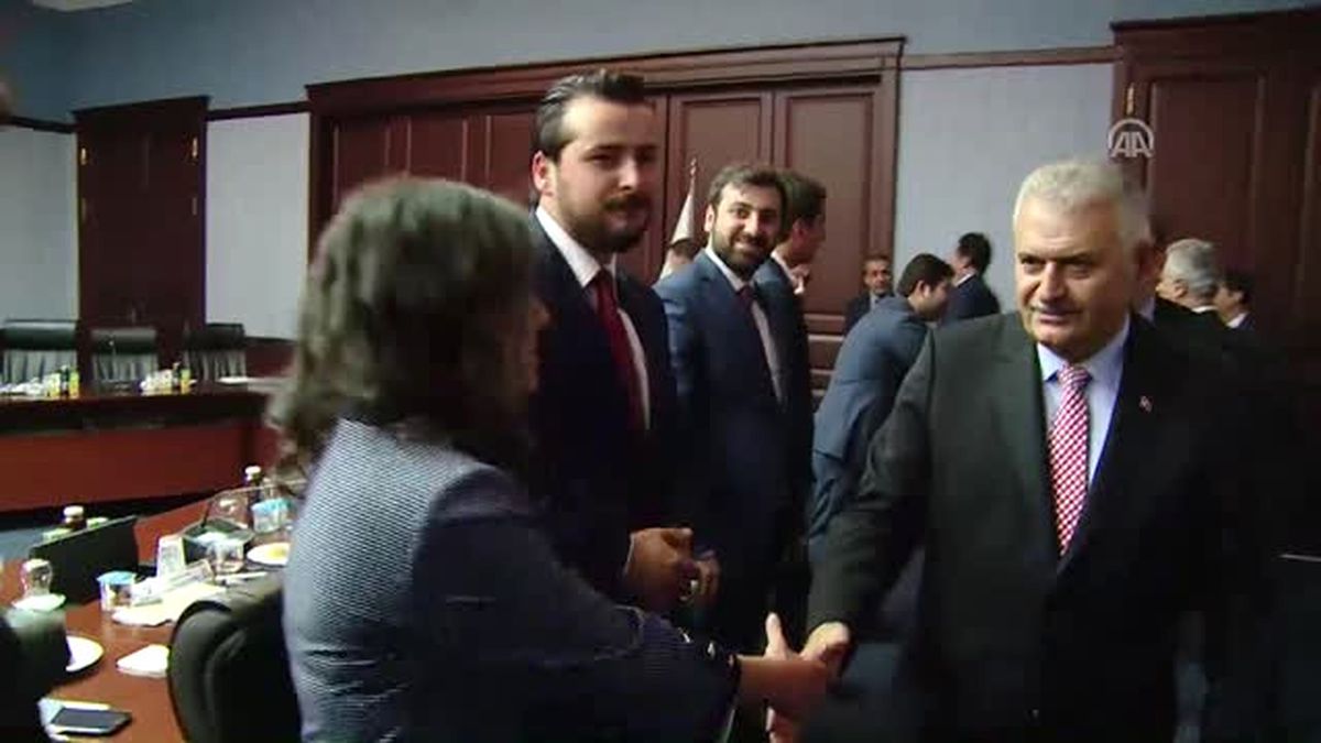 Başbakan Yıldırım, AK Parti Gençlik Kolları Mkyk Toplantısına Katıldı