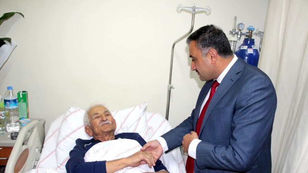 Başkan Cabbar Hasta Ziyaretlerine Devam Ediyor