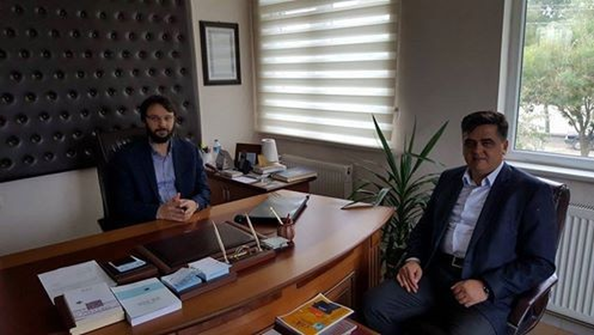 Başkan Yalçın, İlçe Müftü Vekili Çatallar\'ı Ziyaret Etti