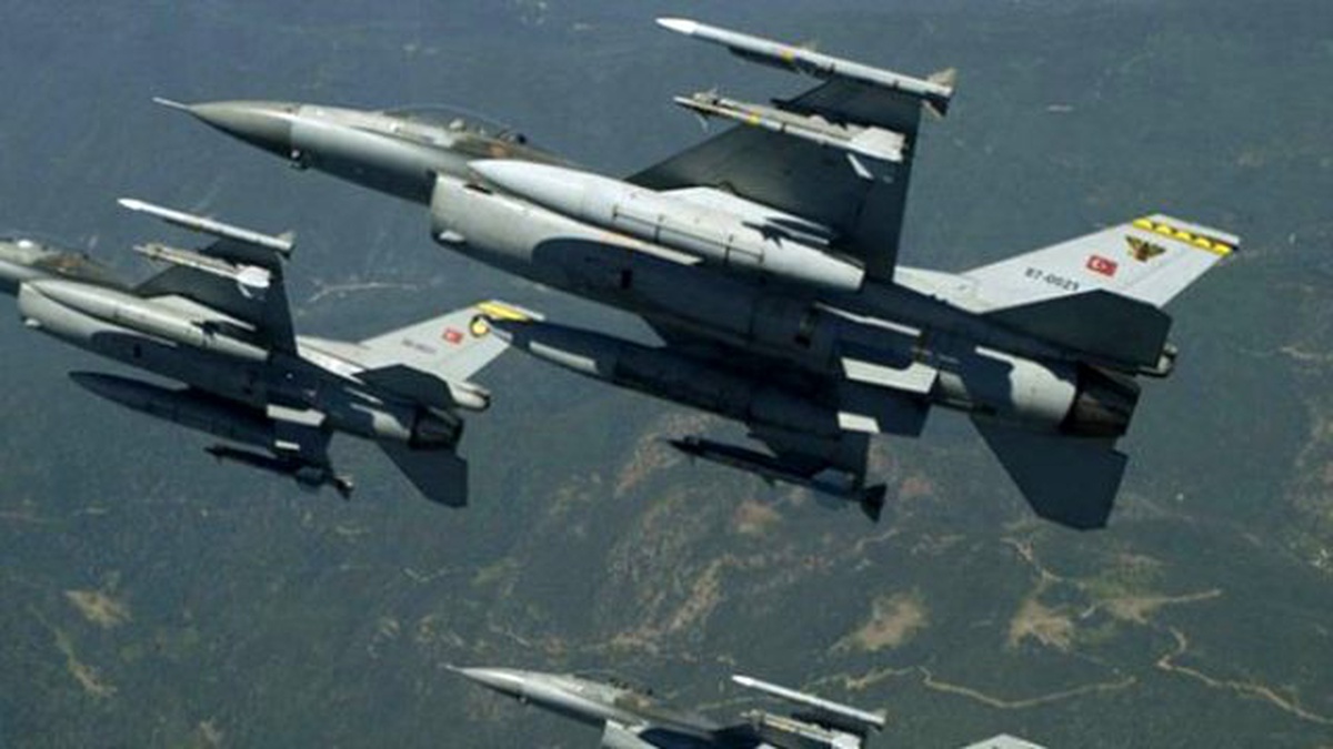 Bölücü Terör Örgütüne Hava Harekatı