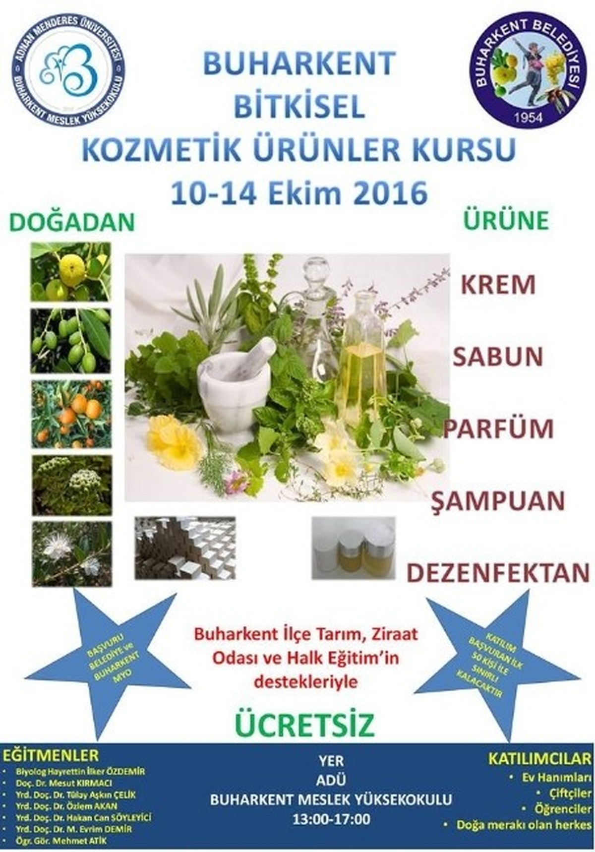 Buharkent\'te \'Doğadan Ürüne\' Projesi Hayat Bulacak