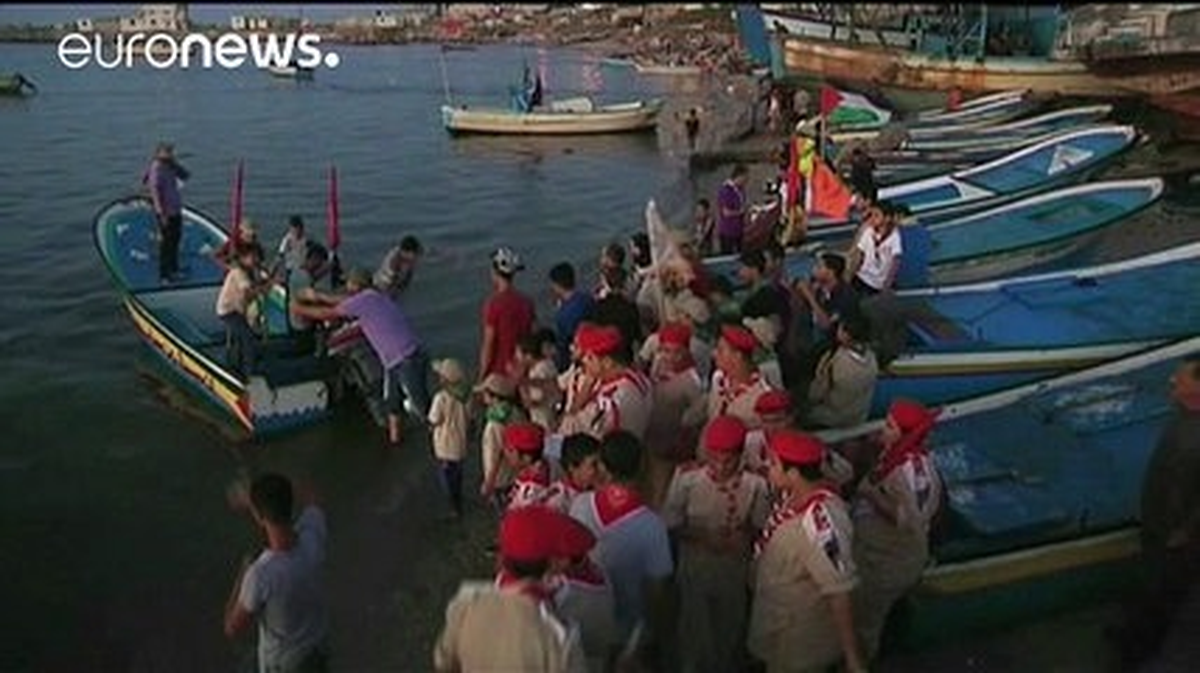 İsrail Gazze\'ye Giden Gemiye Müdahale Etti