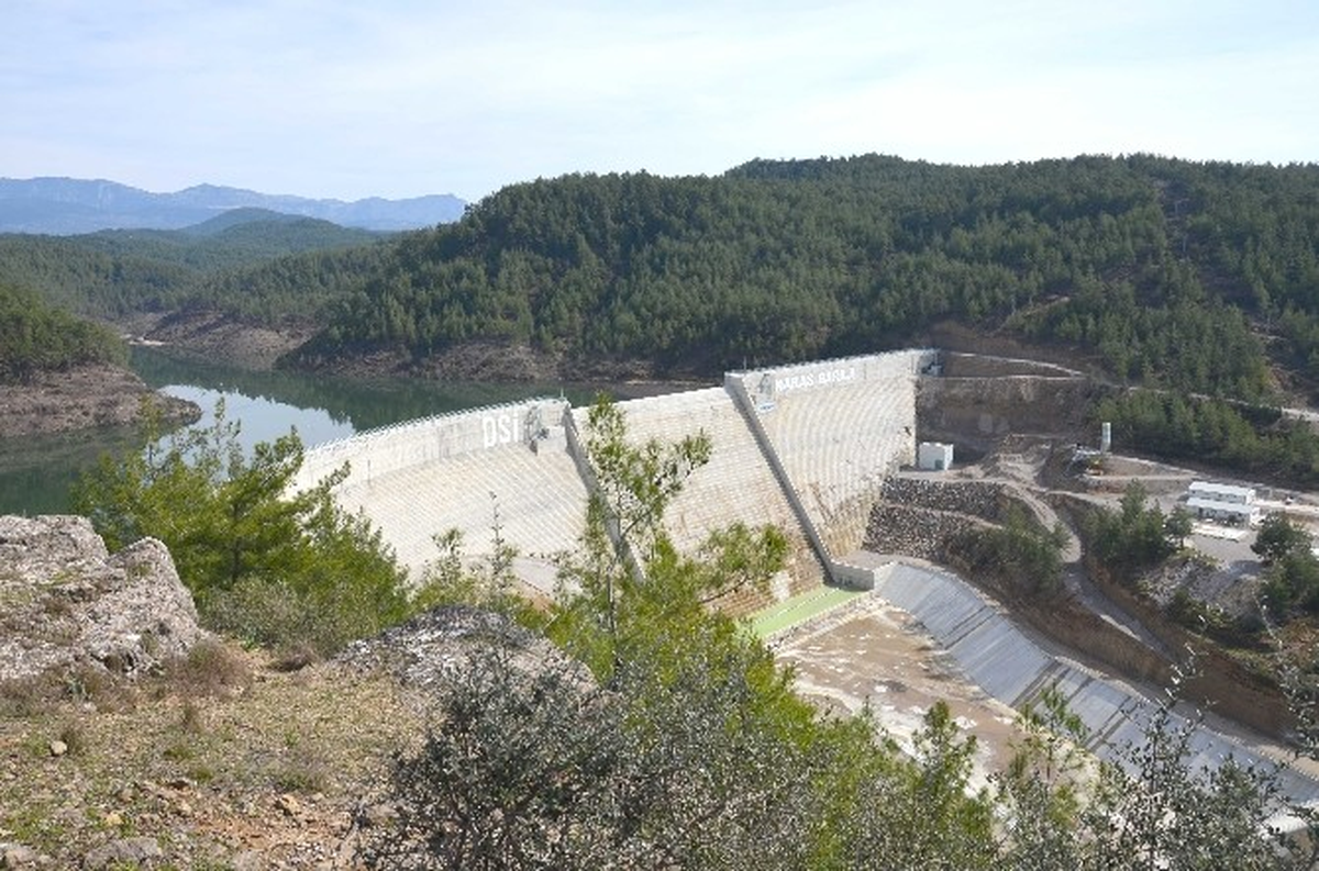 Manavgat Naras Barajı\'na Test Amaçlı Su Verilmeye Başlandı