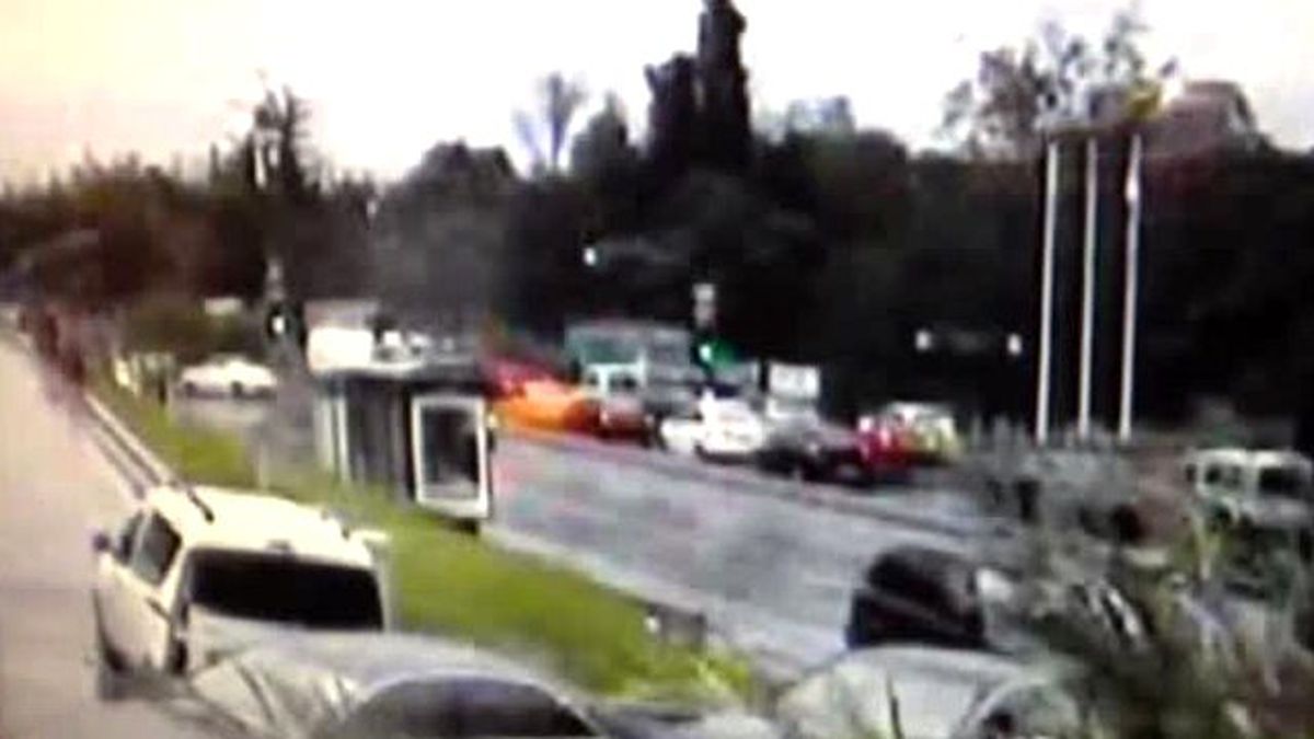 Maslak'ta 1 Kişinin Öldüğü Beton Mikseri Kazası Kameraya Yansıdı