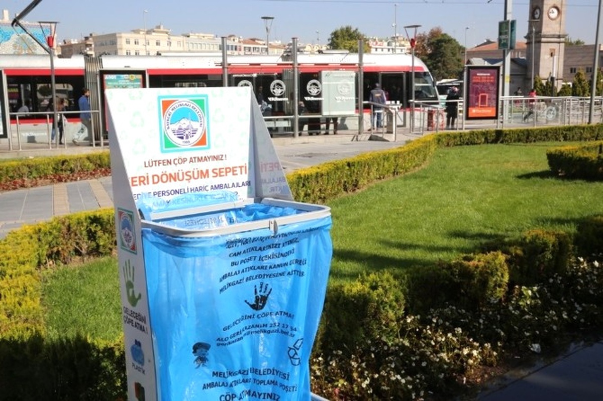Melikgazi Belediyesinden Geri Dönüşüme Yatırım