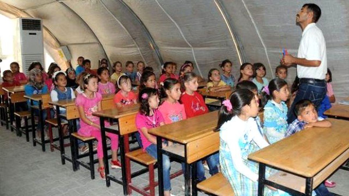 Suriyeli Öğrenciler Eğitime Başladı