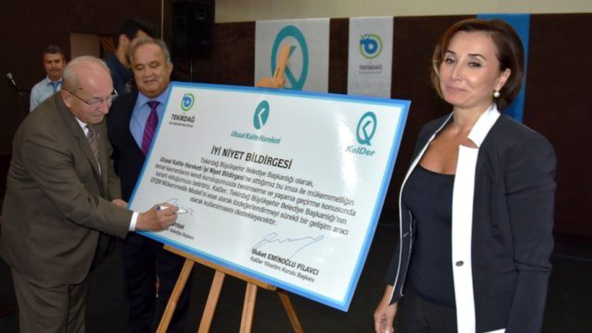 Tekirdağ Büyükşehir Belediyesi ile Kalder Arasında İşbirliği