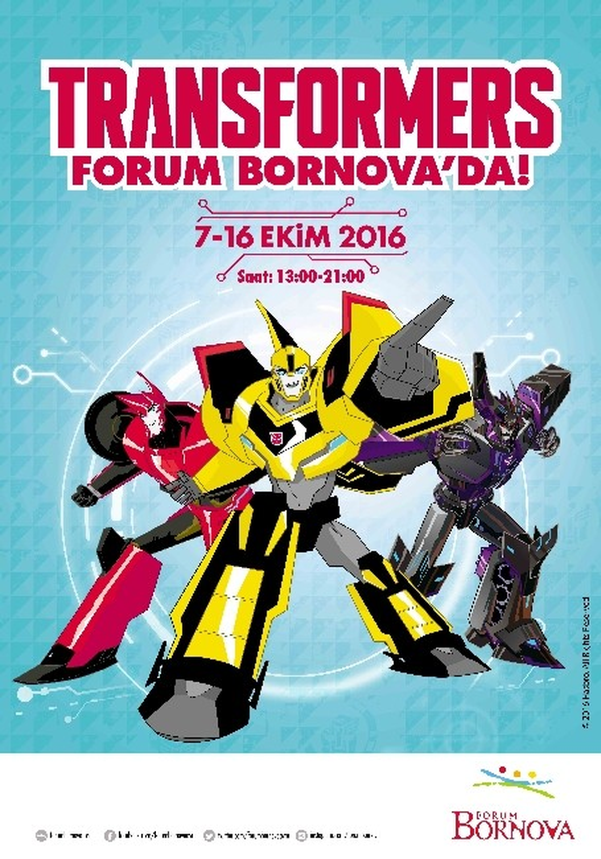 Transformers\'ın Ünlü Çizgi Film Karakterleri Forum Bornova\'da