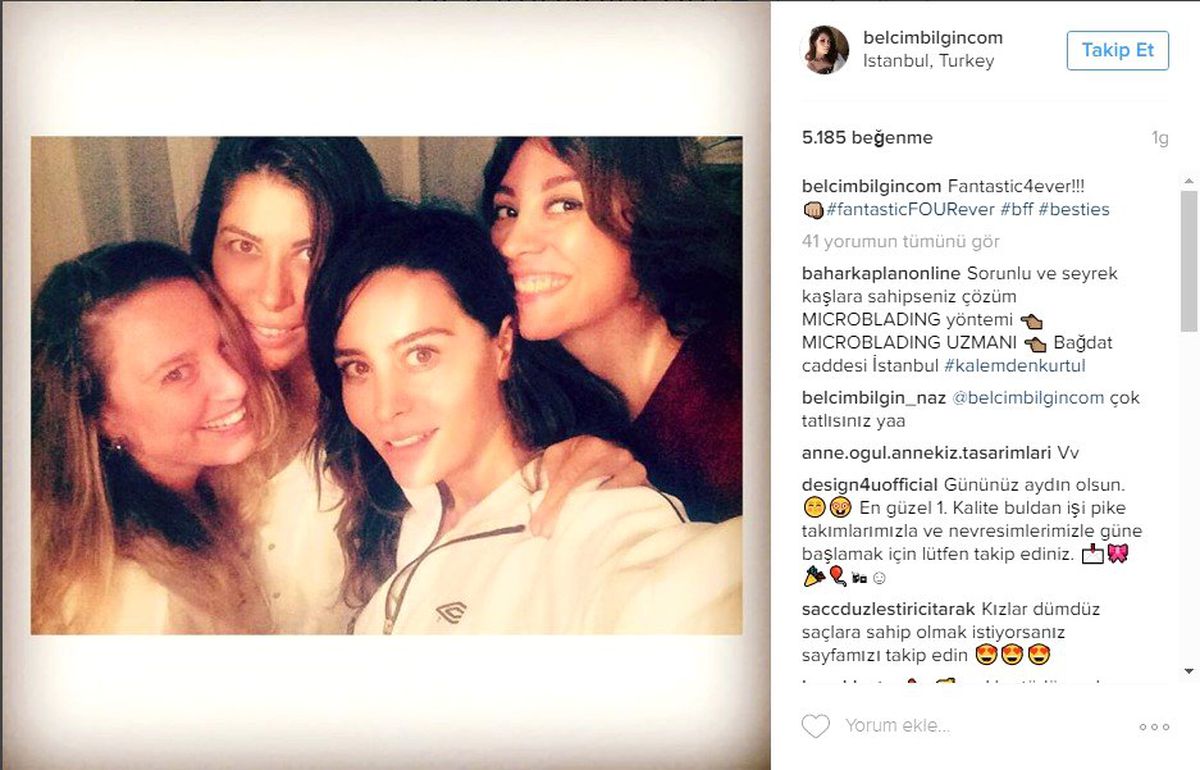 Ünlülerin Instagram Paylaşımları [6 Ekim 2016]