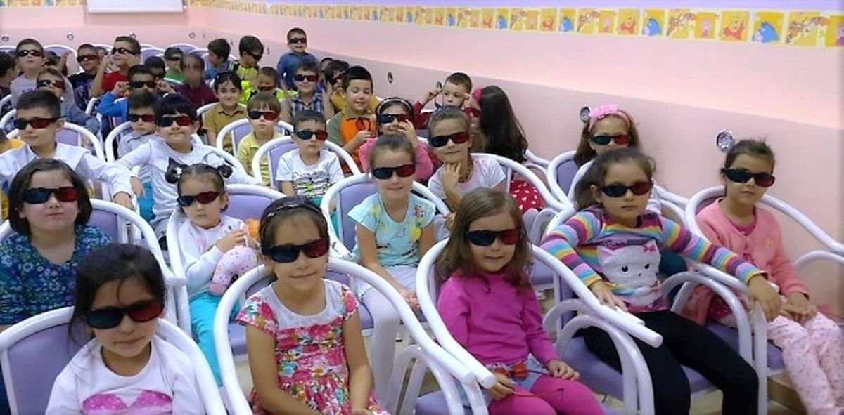 3d Sinema ile Anaokulunda Kişisel Eğitim