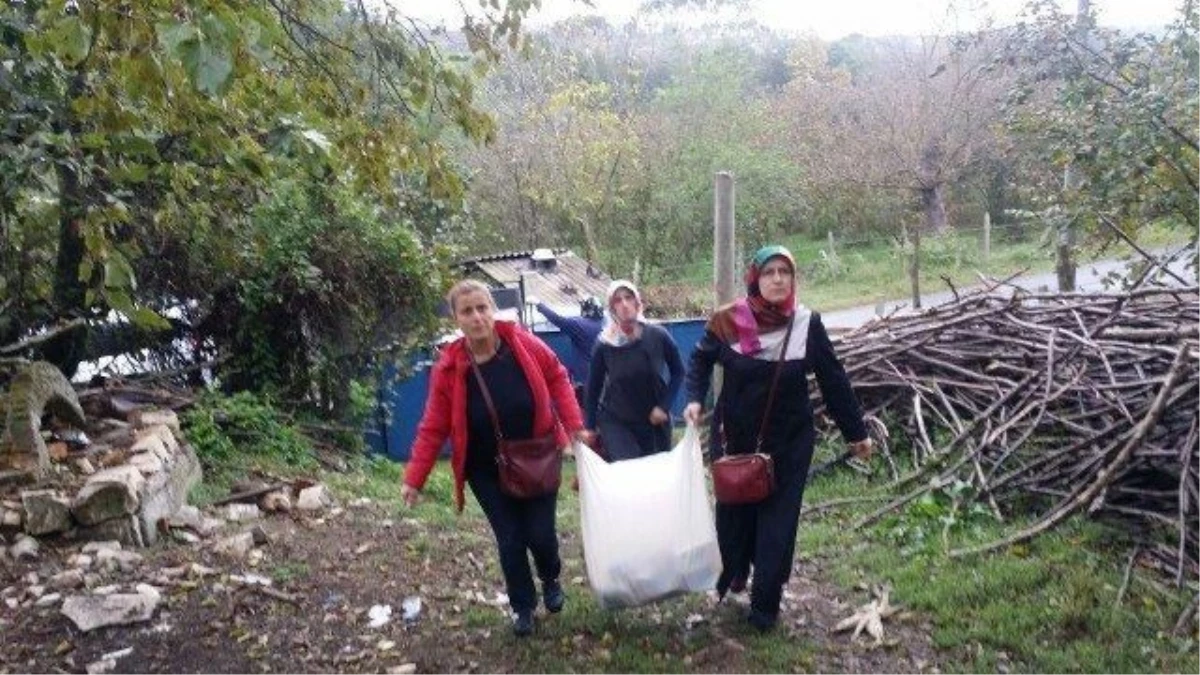 AK Parti Akçakoca Kadın Kolları Yaşlıları Ziyaret Etti