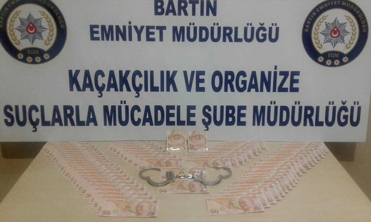 Bartın\'da Sahte Para Operasyonu