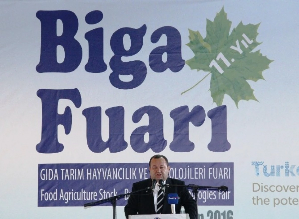 Biga Gıda Tarım Hayvancılık ve Teknolojiler Fuarı 11. Kez Kapılarını Açtı