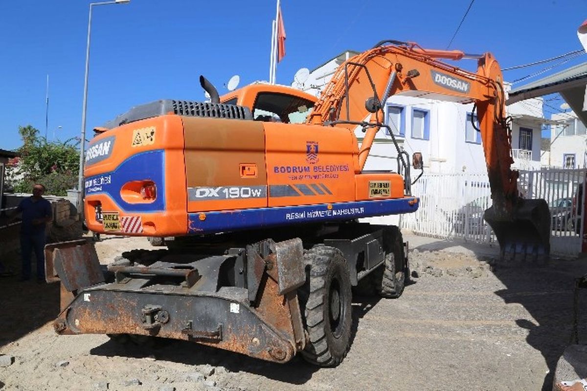 Bodrum\'da Külcü Sokak Yenileniyor