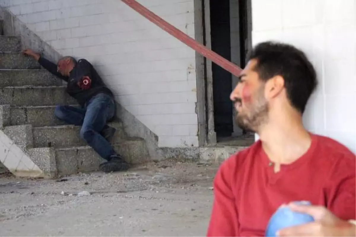 Bolu\'da Yangın ve Kurtarma Tatbikatı Gerçeğini Aratmadı